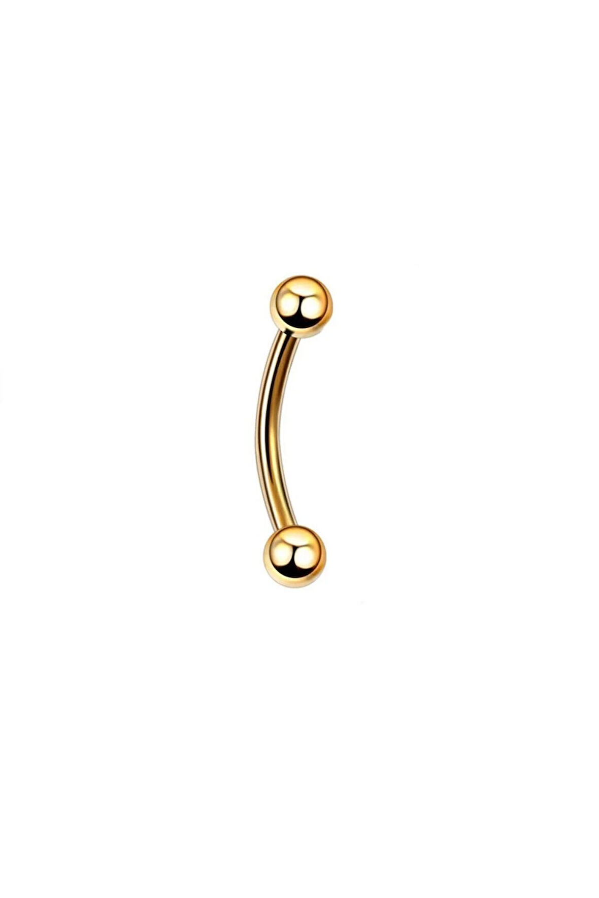 316 Cerrahi Çelik Kıkırdak Kaş Piercing 10 Mm