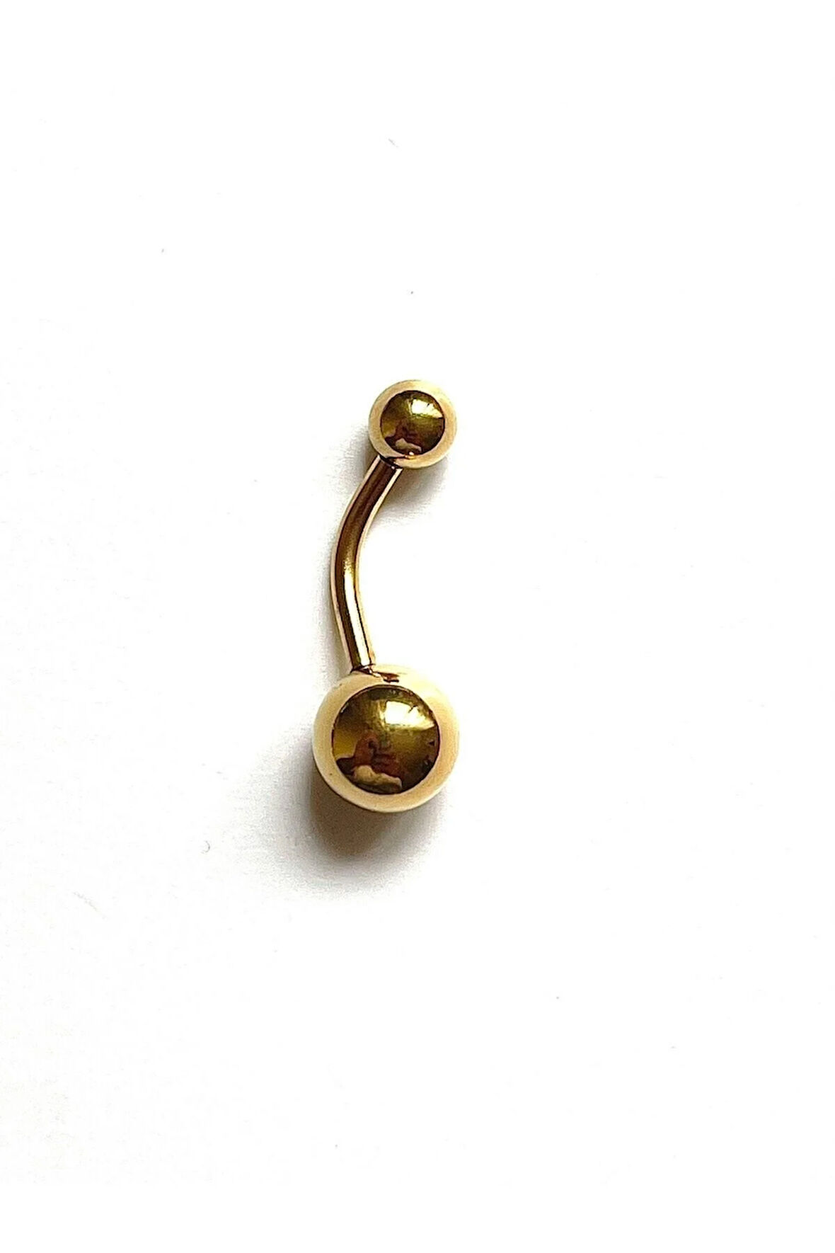 Cerrahi Çelik Sarı Piercing