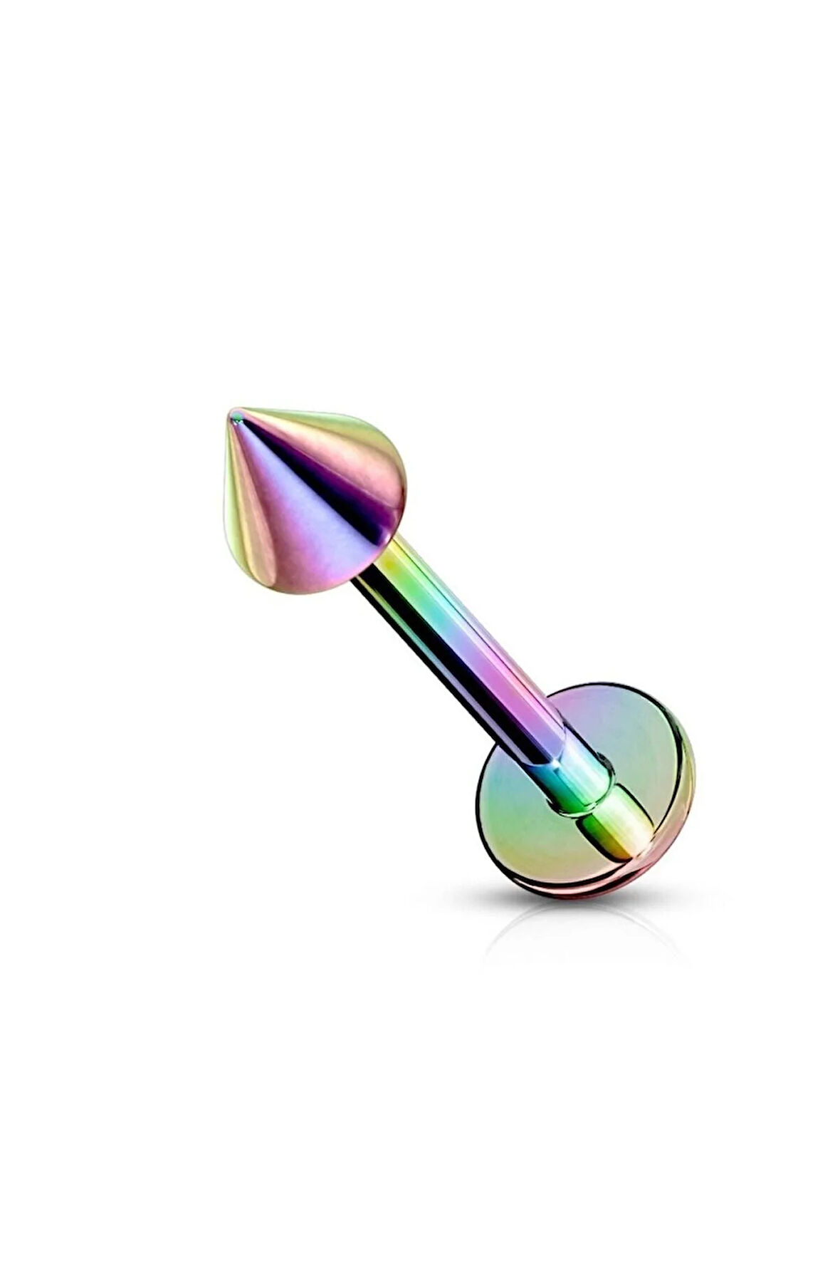 316 Cerrahi Çelik Spike Dudak Kıkırdak Helix Tragus Piercingi