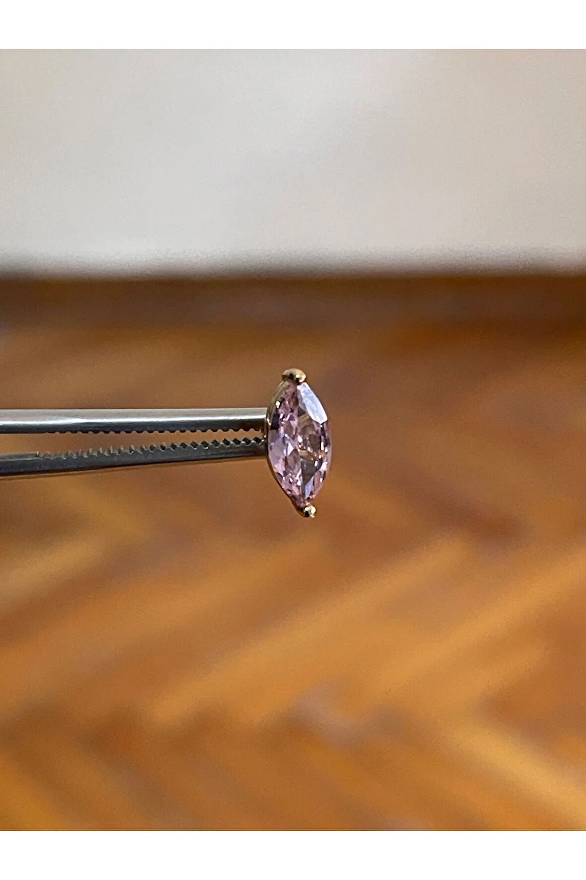316 L Cerrahi Çelik Dudak Piercing Kıkırdak Helix Tragus Conch Zirkon Taşlı Figürlü Piercing
