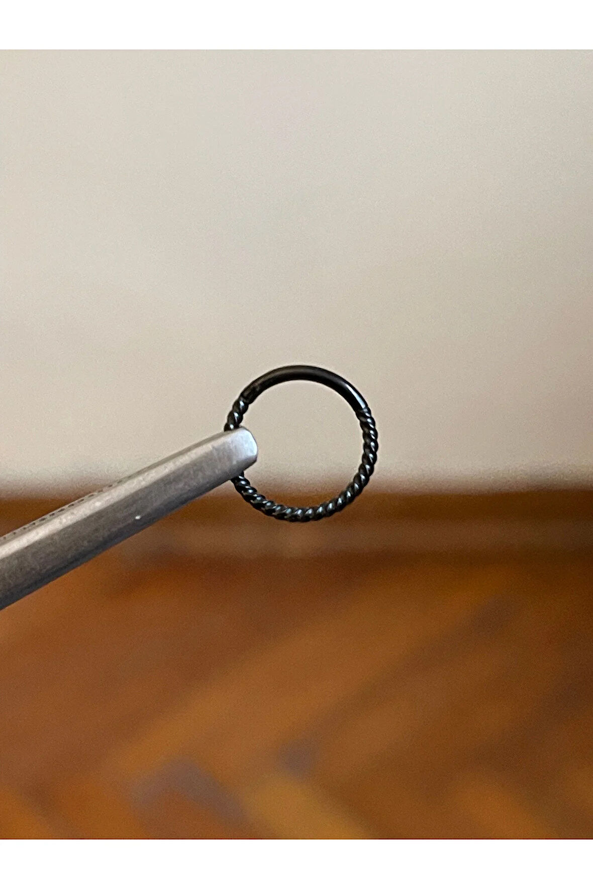 316 L Cerrahi Çelik Burgulu Kıkırdak Piercingi Rook Orbital Helix Septum Piercing