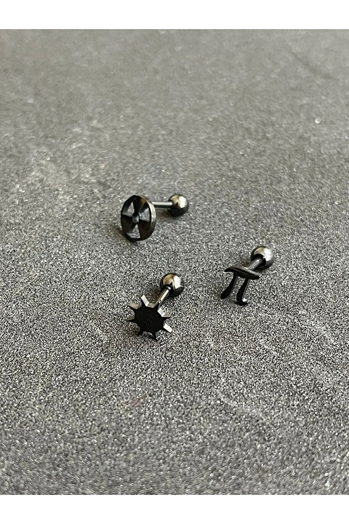 316 L Cerrahi Çelik Piercing Kıkırdak Helix Tragus Conch Figürlü Piercing