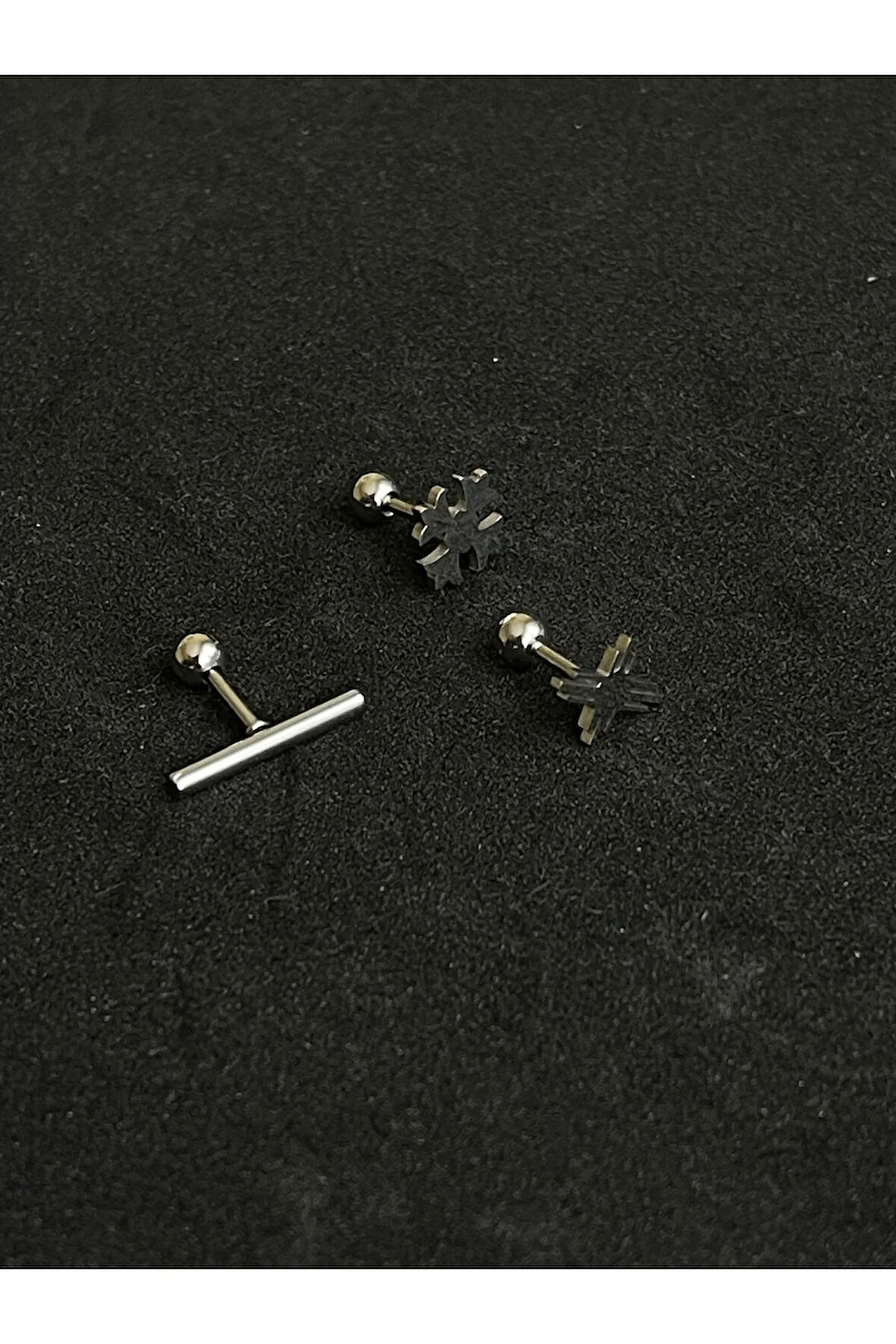 316 L Cerrahi Çelik Piercing Kıkırdak Helix Tragus Conch Figürlü Piercing