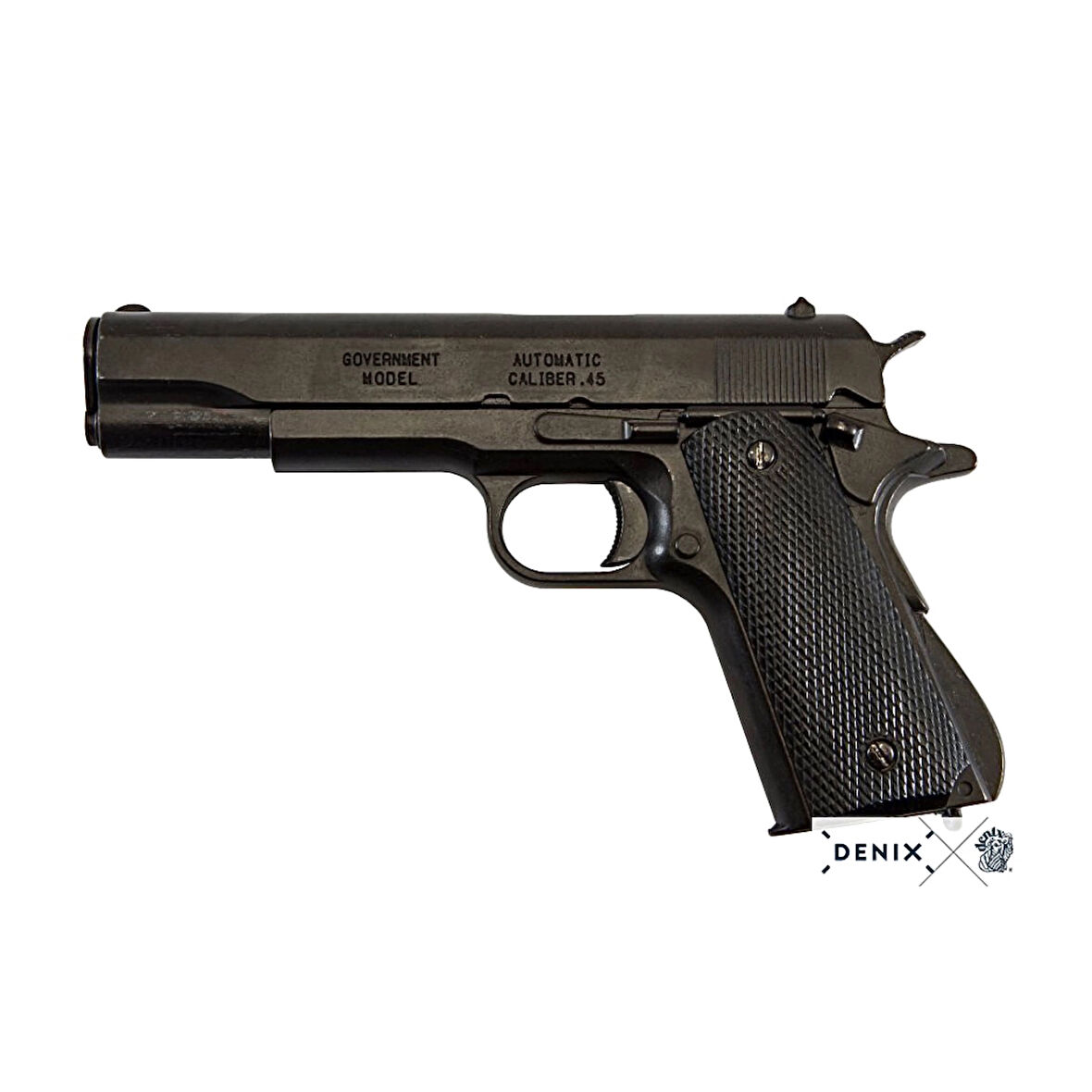 Denix Dekoratif Replika Otomatik 45 Kalibre M1911A1 Tabanca, Amerika 1911