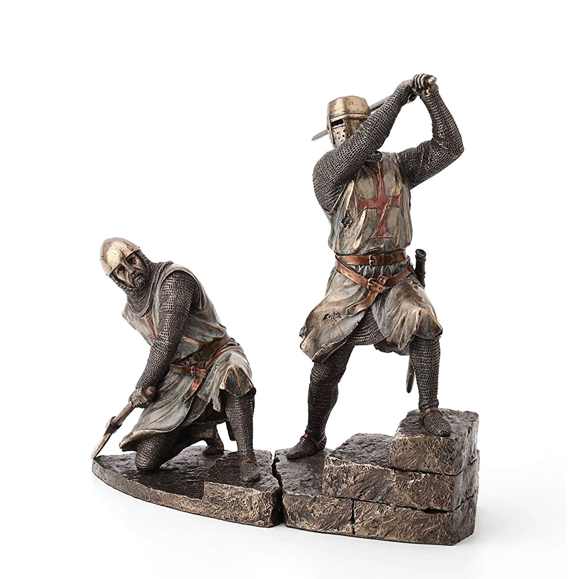 Tapınak Şövalyeleri İkili Set Biblo