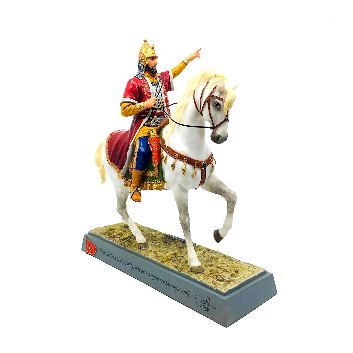 Atlı Fatih Sultan Mehmet Han Biblosu Renkli