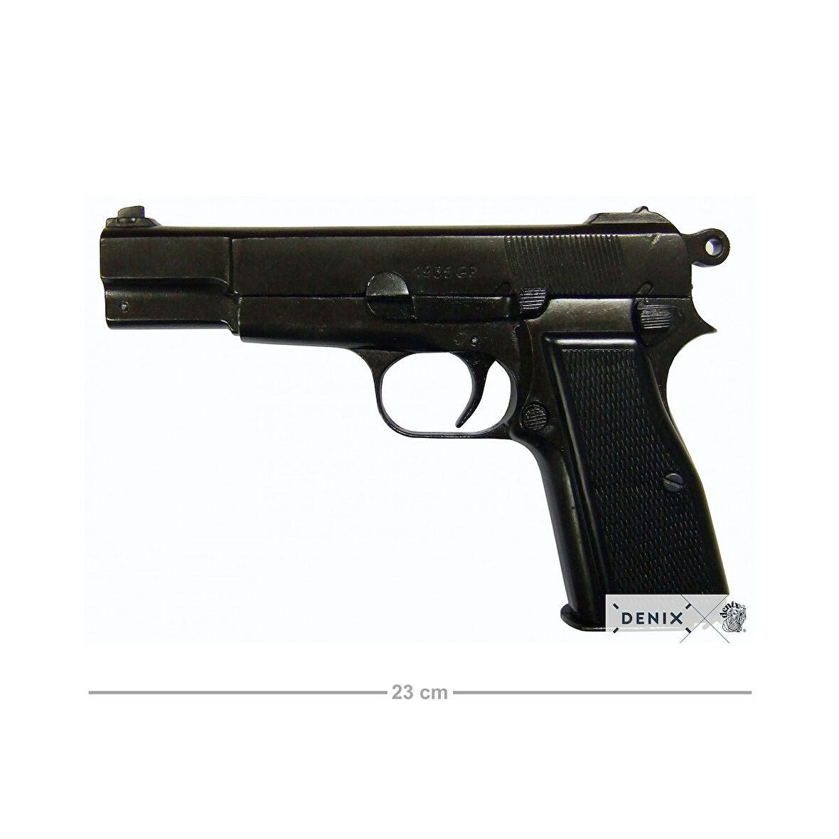 Denix Dekoratif Replika HP /  GP35 Tabanca, Belçika 1935
