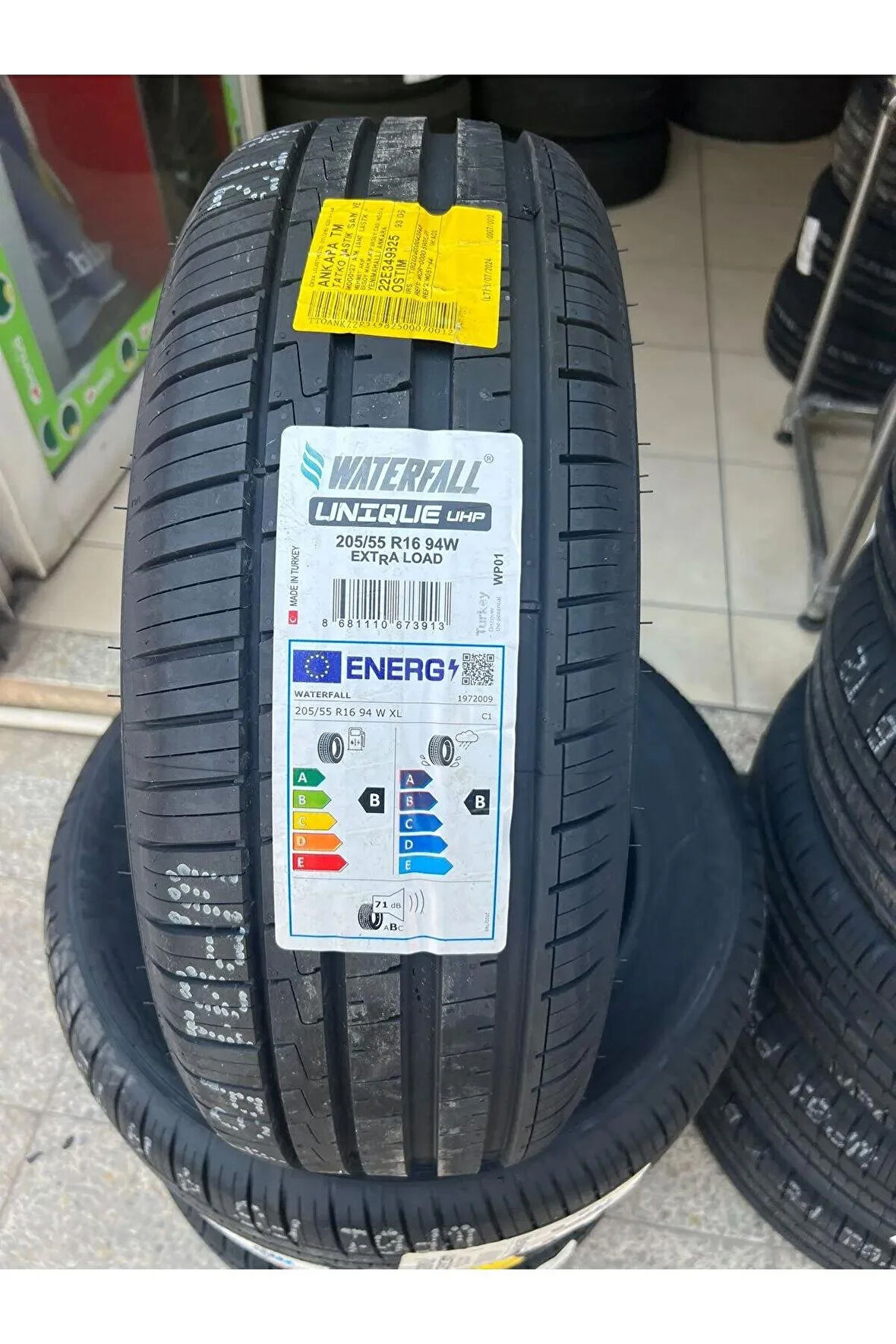 Waterfall 205/55R16 94W UNİQUE UHP XL  YAZLIK LASTİK 2024