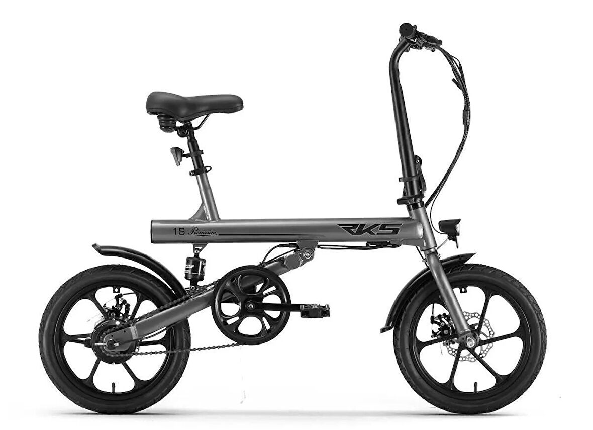 RKS 1S Elektrikli Bisiklet Gri