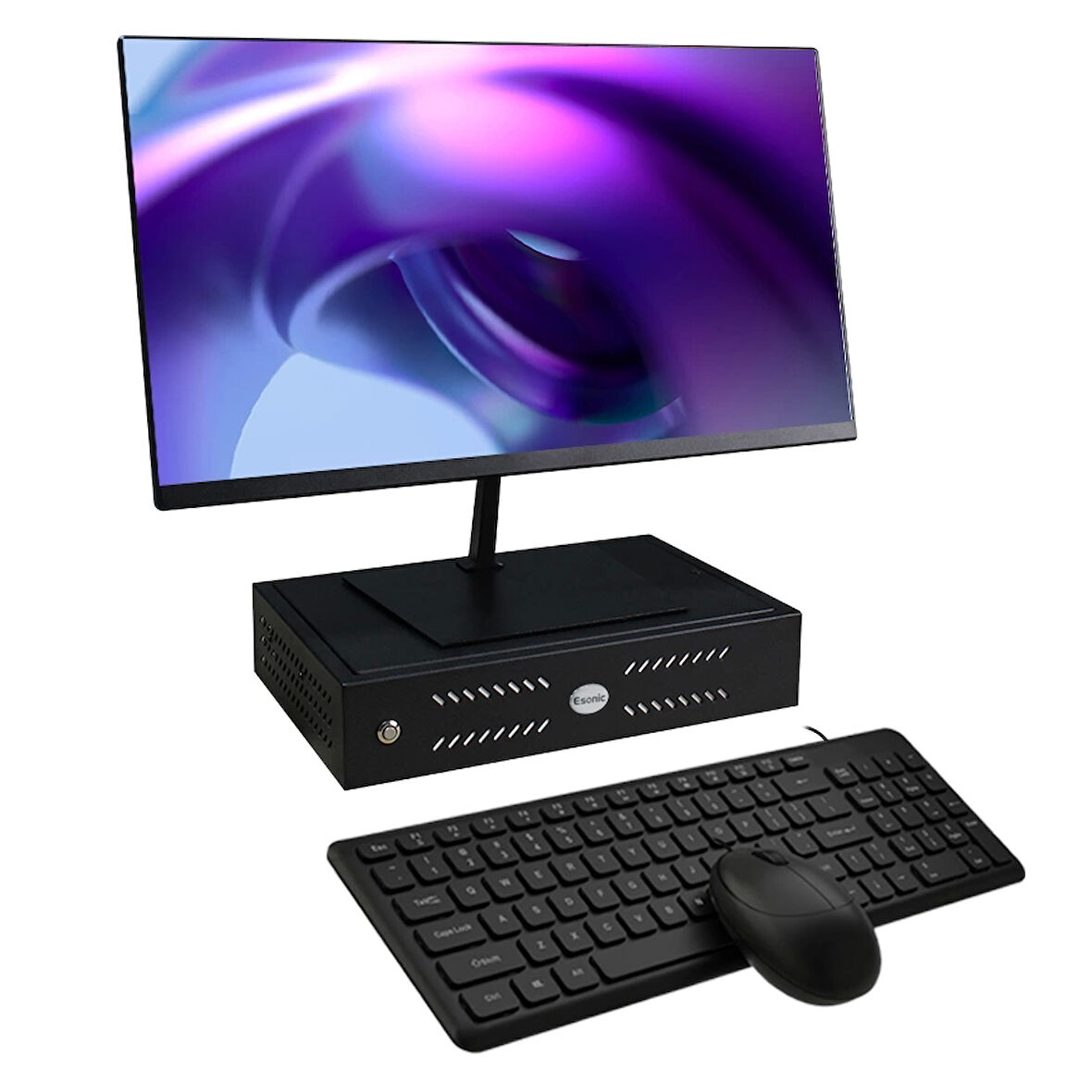 ROWORK MK2 İ5 12400 8GB DDR4 120SSD 24" Monitörlü Set Mini PC