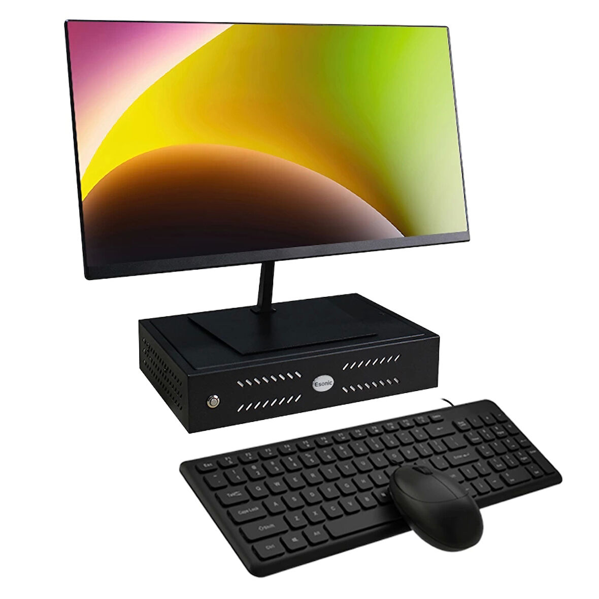 ROWORK MK2 İ5 12400 8GB DDR4 512GB m2 24" Monitörlü Set Mini PC