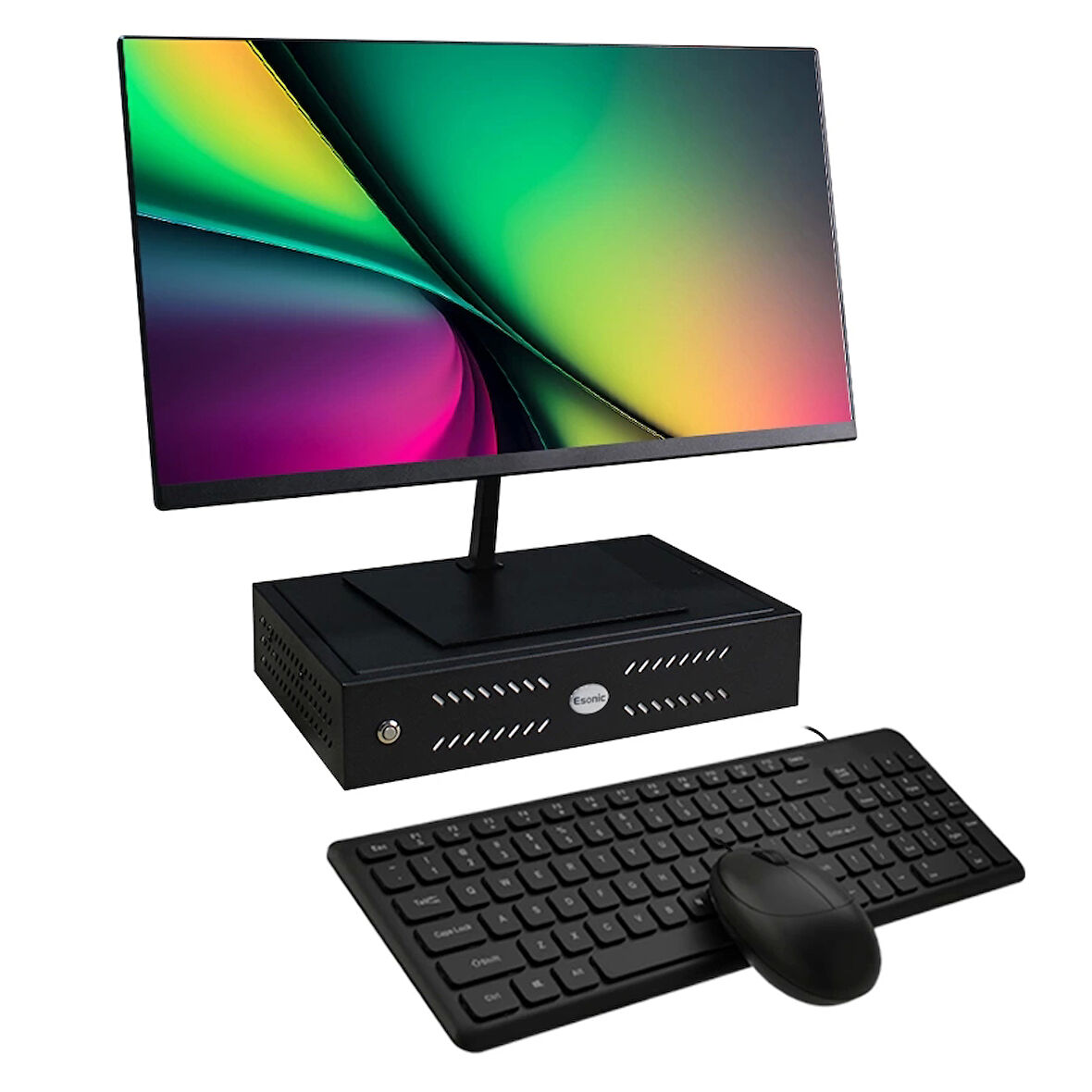 ROWORK MK2 İ5 12400 16GB DDR4 240SSD 24" Monitörlü Set Mini PC