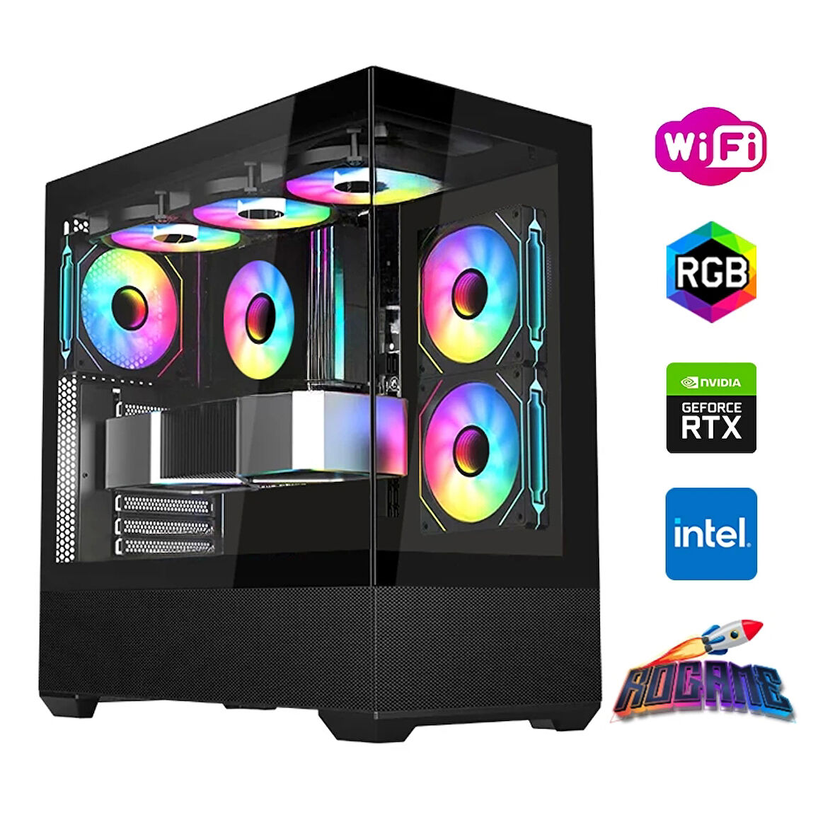 i5 12400F 16GB DDR4 1TB m2 12GB RTX3060 Oyun Bilgisayarı