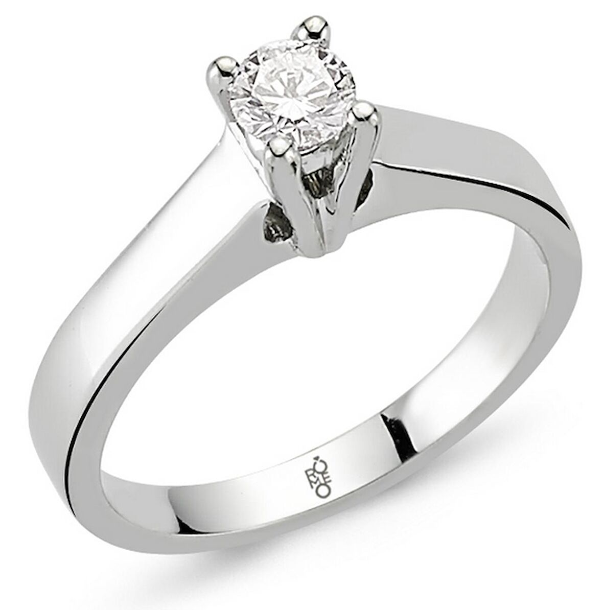 Romeo Pırlanta 0.18 Ct Tektaş Yüzük RM-10008
