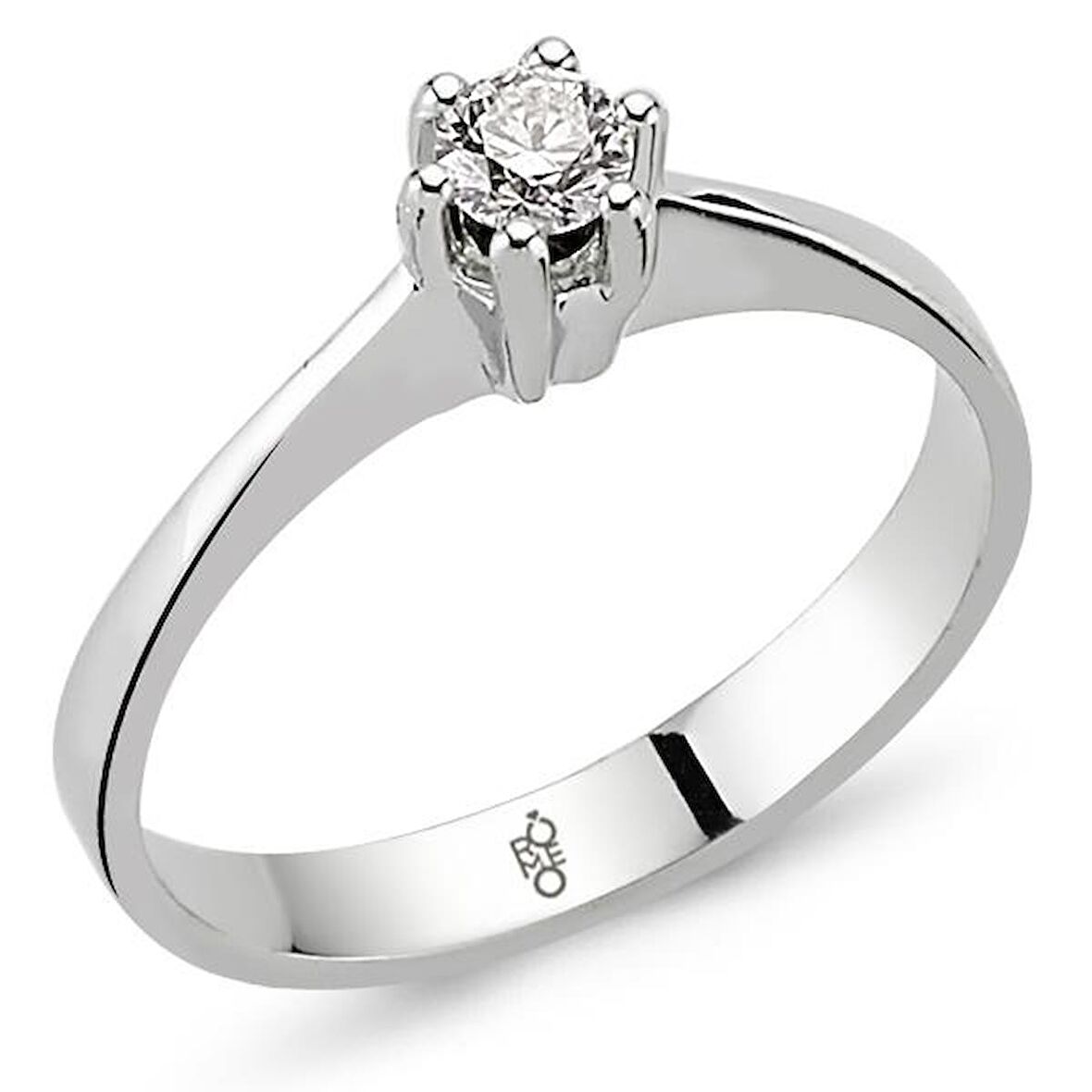 Romeo Pırlanta 0.15 Ct Tektaş Yüzük RM-10018