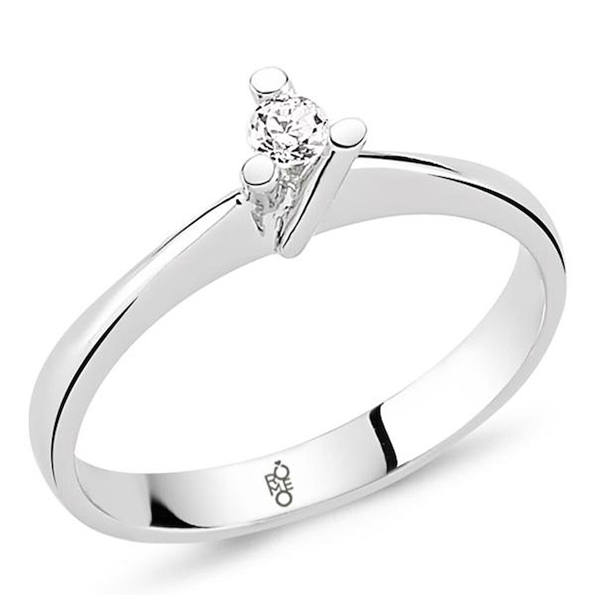 Harem Altın Romeo Pırlanta 0.15 Ct Tektaş Yüzük  RM-10035