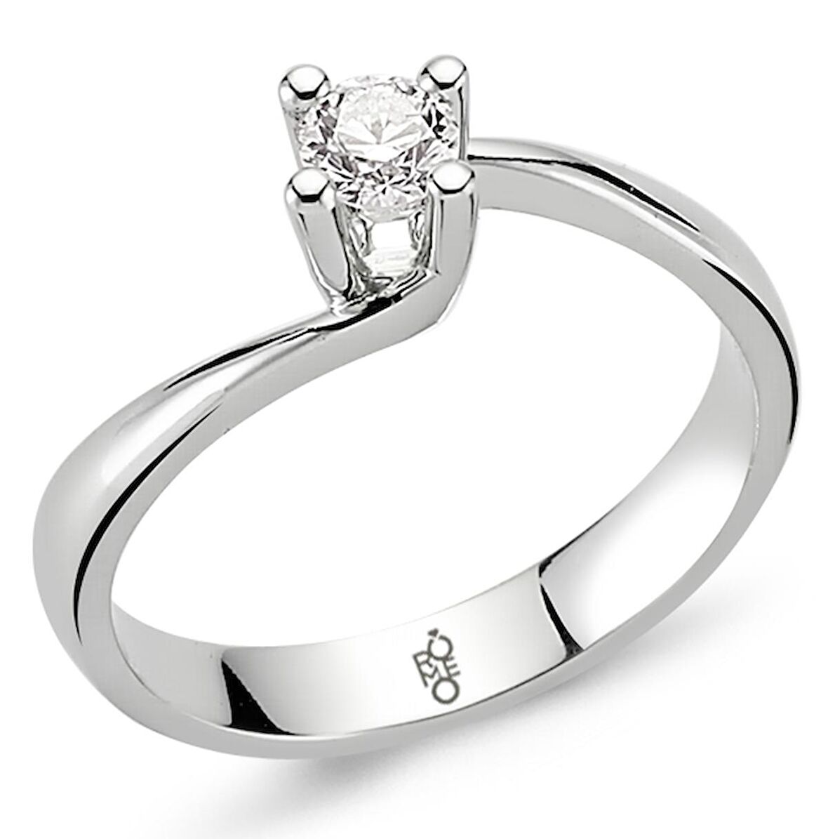 Romeo Pırlanta 0.26 Ct Tektaş Yüzük RM10021