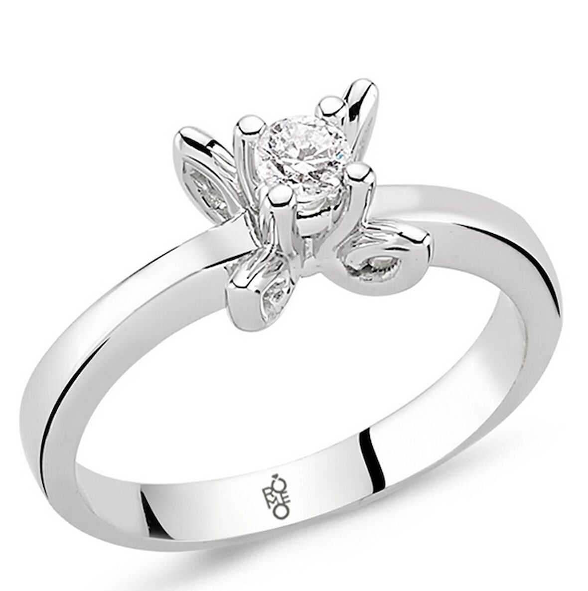 Romeo Pırlanta 0.20 Ct Tektaş Yüzük RM10042