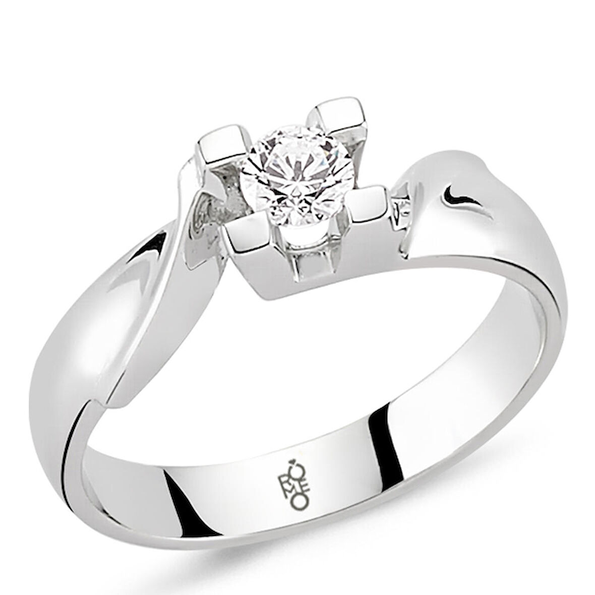 0.30 Ct Tektaş Pırlanta Yüzük  RM10043