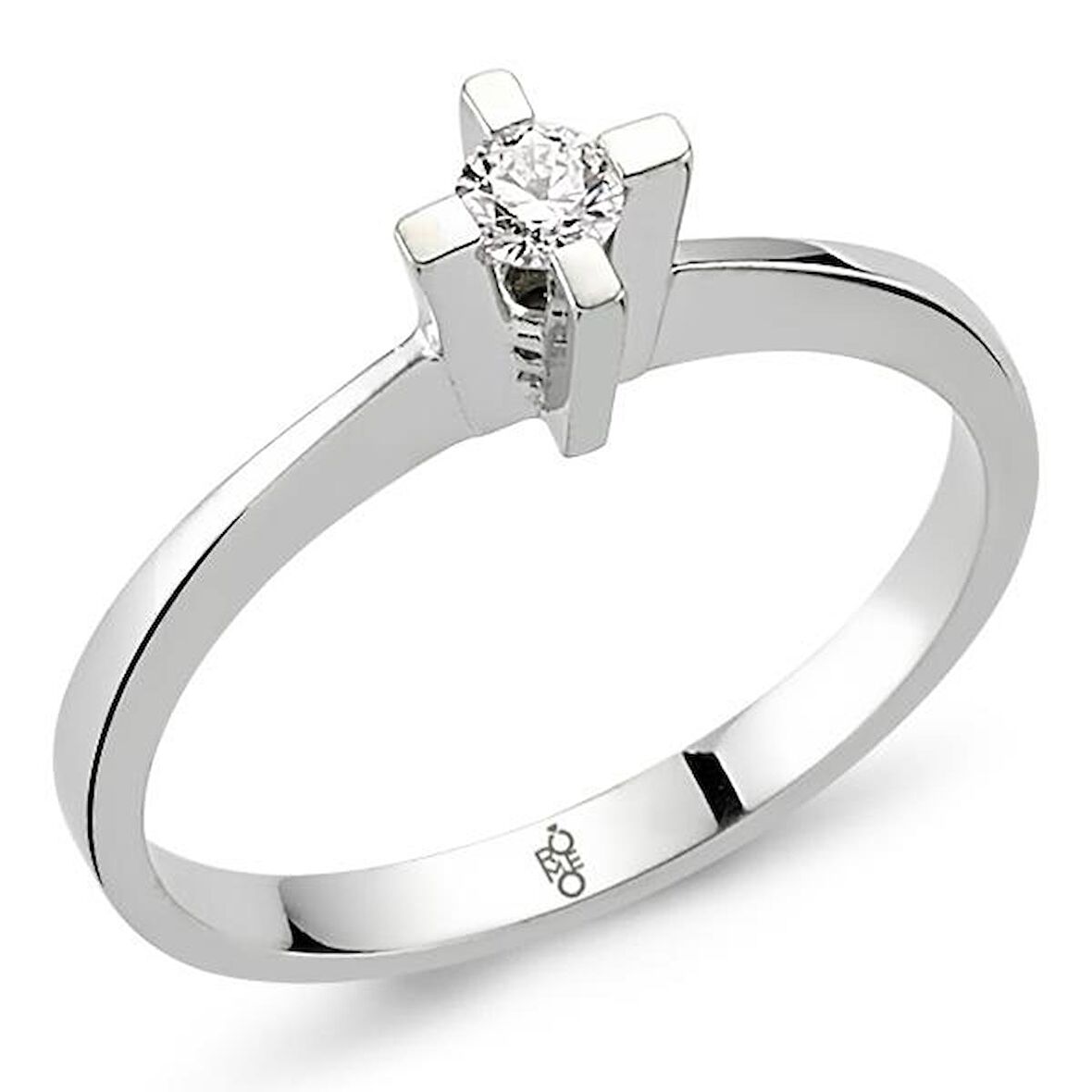Romeo Pırlanta 0.20 Ct Tektaş Yüzük RM20021
