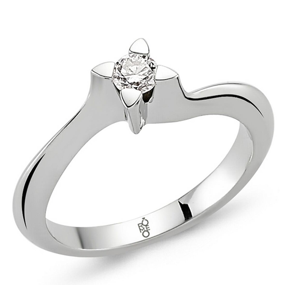 Romeo Pırlanta 0.22 Ct Tektaş Yüzük RM20035