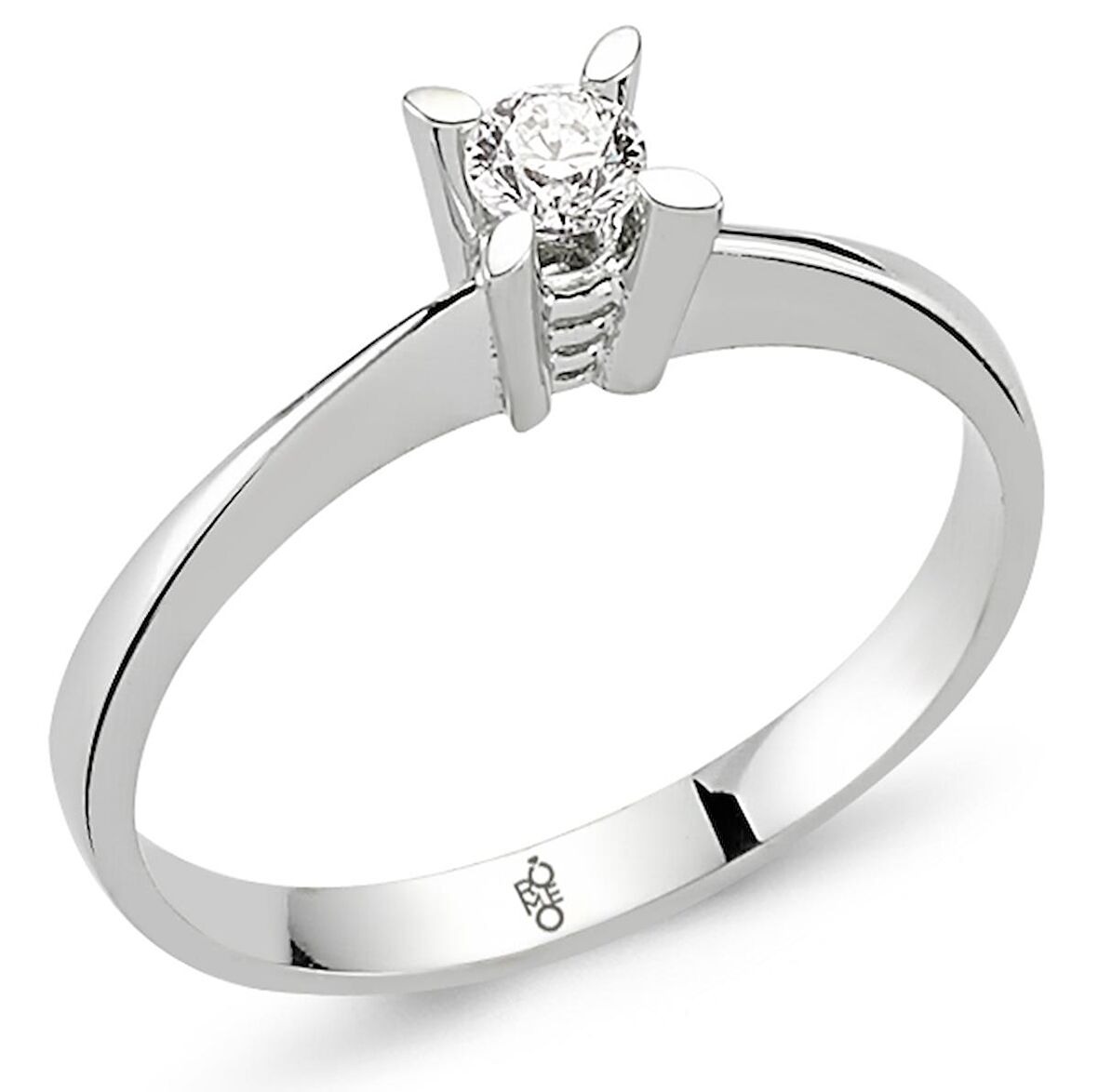 Romeo Pırlanta 0.25 Ct Tektaş Yüzük RM25026