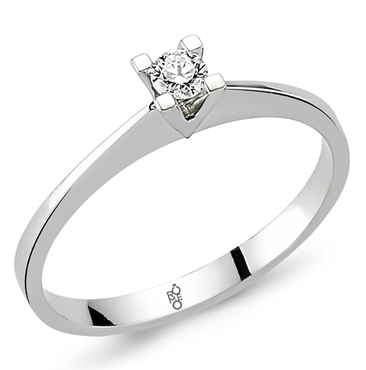 Romeo Pırlanta 0.25 Ct Tektaş Yüzük RM25027