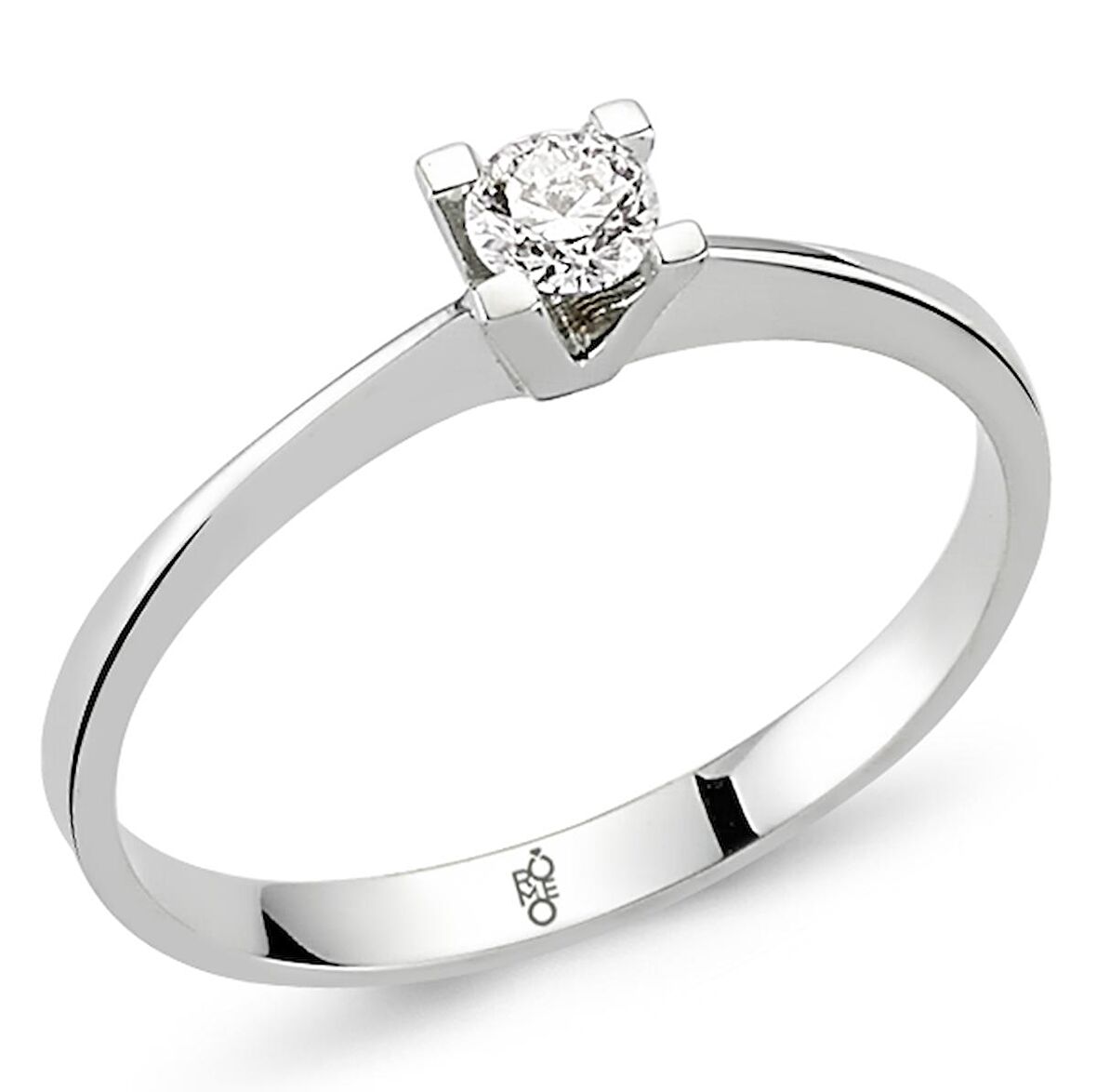 Romeo Pırlanta 0.25 Ct Tektaş Yüzük RM25038