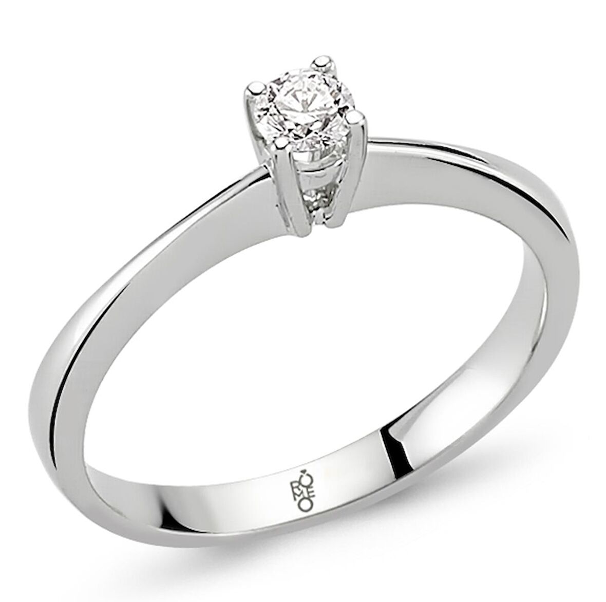 Romeo Pırlanta 0.26 Ct Tektaş Yüzük RM25039