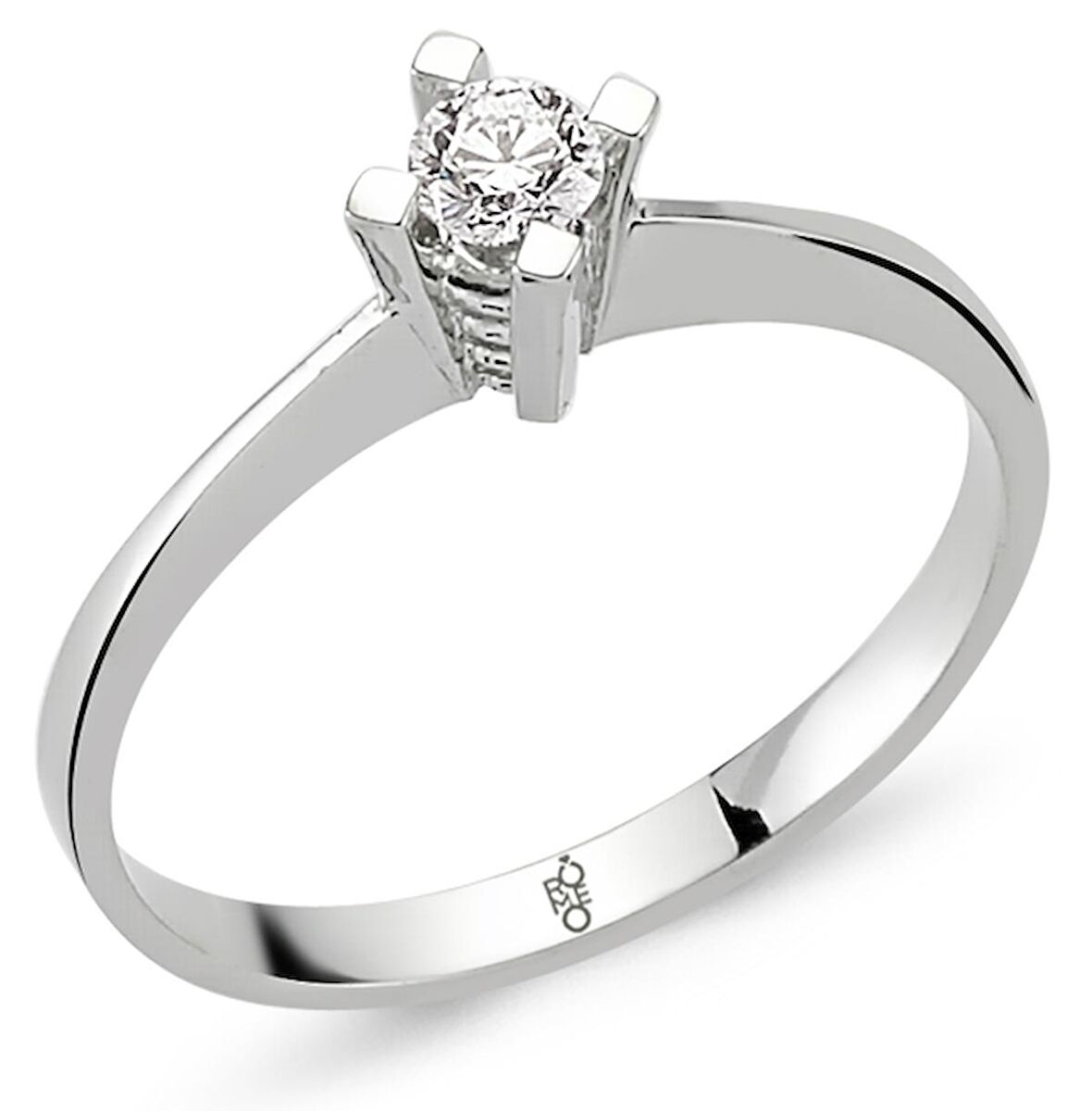Romeo Pırlanta 0.25 Ct Tektaş Yüzük RM25044