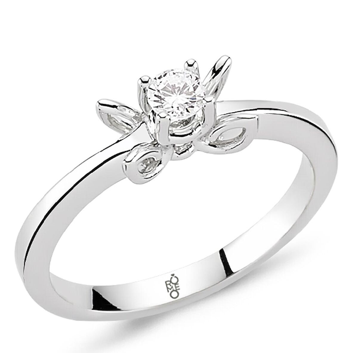 Romeo Pırlanta 0.25 Ct Tektaş Yüzük RM25056