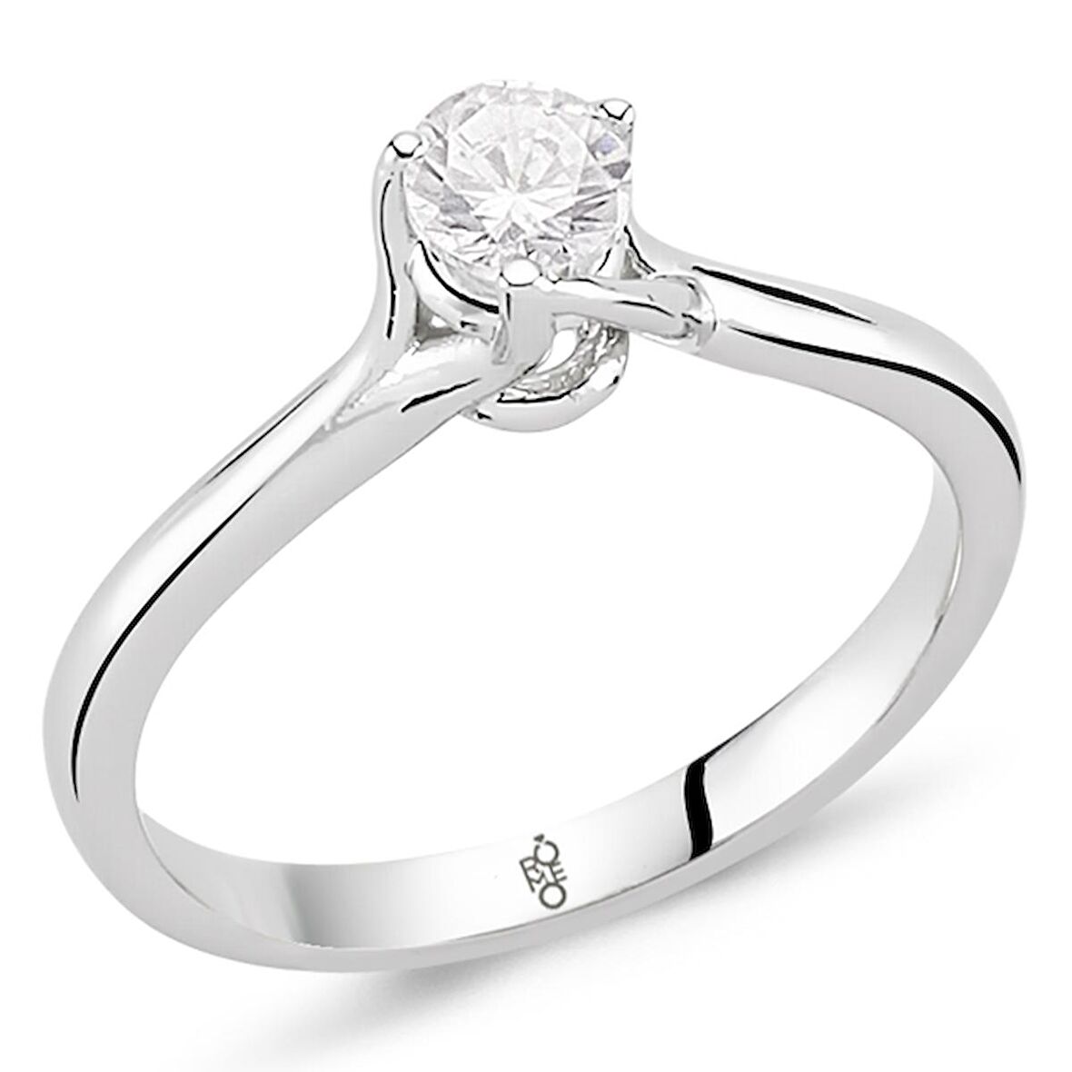 Romeo Pırlanta 0.25 Ct Tektaş Yüzük RM25058