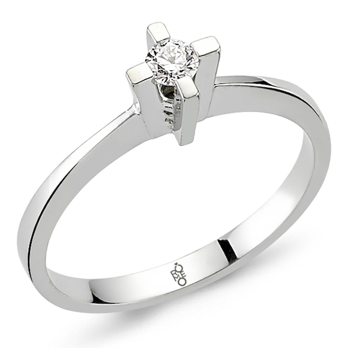 0.30 Ct Tektaş Pırlanta Yüzük  RM30036