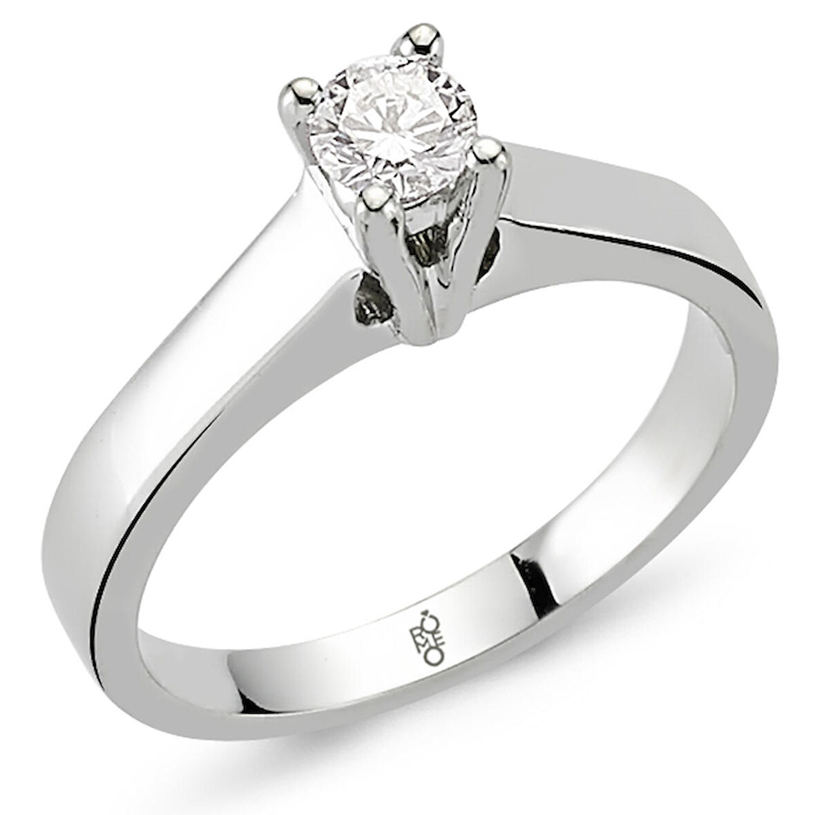 0.30 Ct Tektaş Pırlanta Yüzük  RM30038