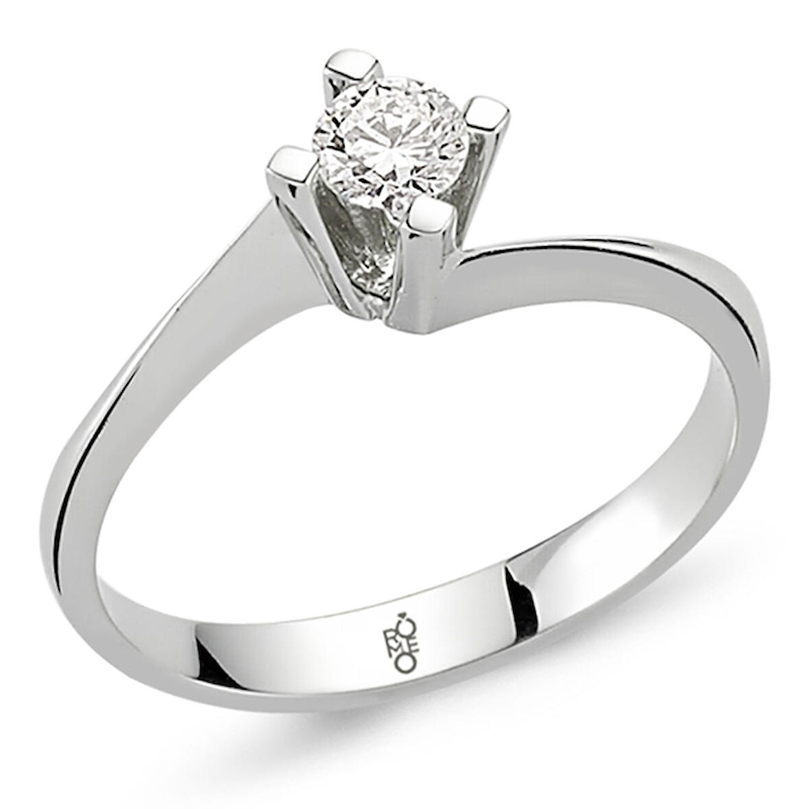 0.30 Ct Tektaş Pırlanta Yüzük  RM30045
