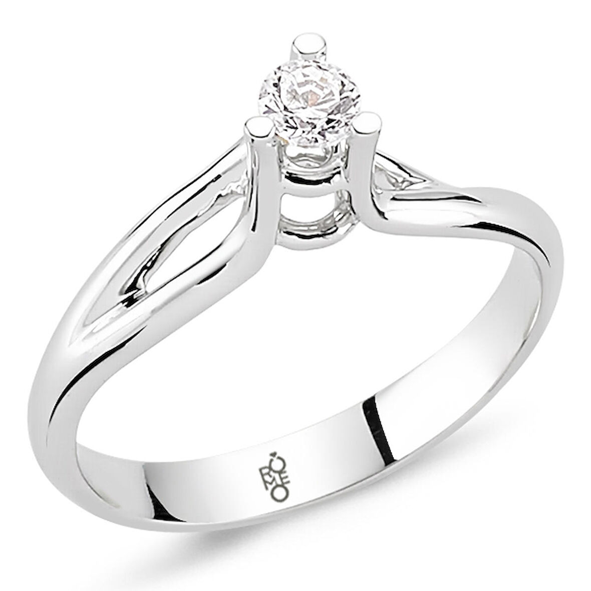 0.30 Ct Tektaş Pırlanta Yüzük  RM30058