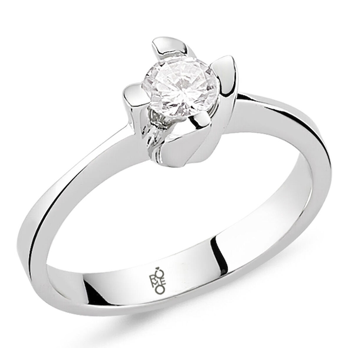 0.30 Ct Tektaş Pırlanta Yüzük  RM30059