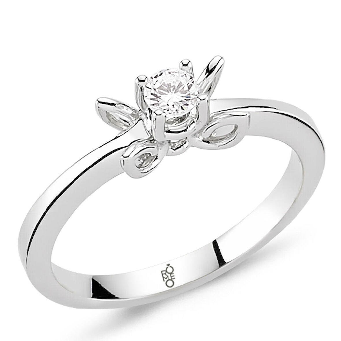 0.30 Ct Tektaş Pırlanta Yüzük  RM30061