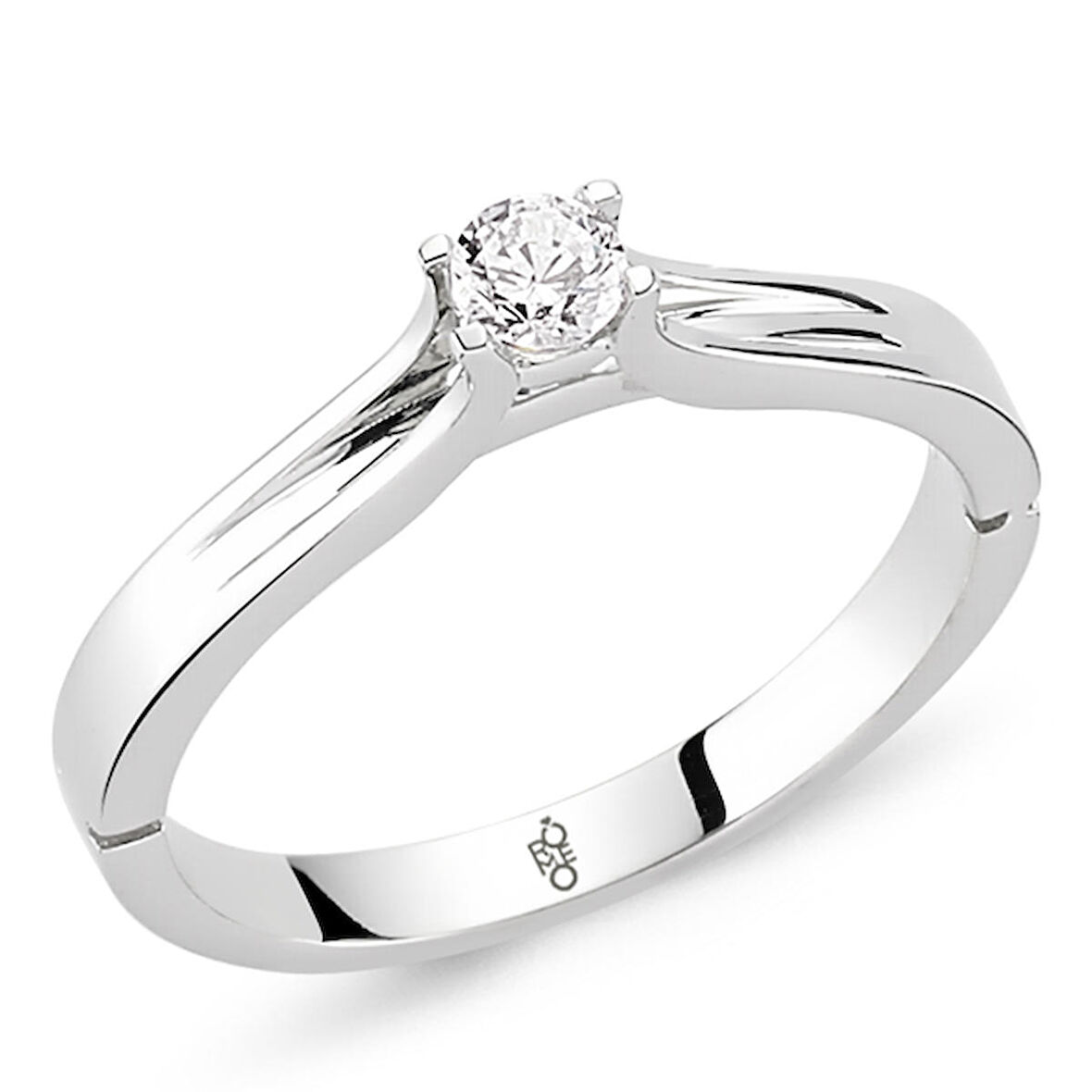 0.40 Ct Tektaş Pırlanta Yüzük  RM30069