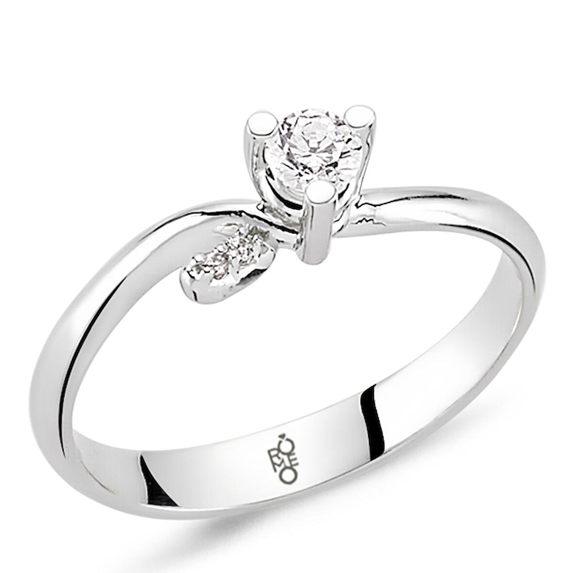 0.30 Ct Tektaş Pırlanta Yüzük  RM30074