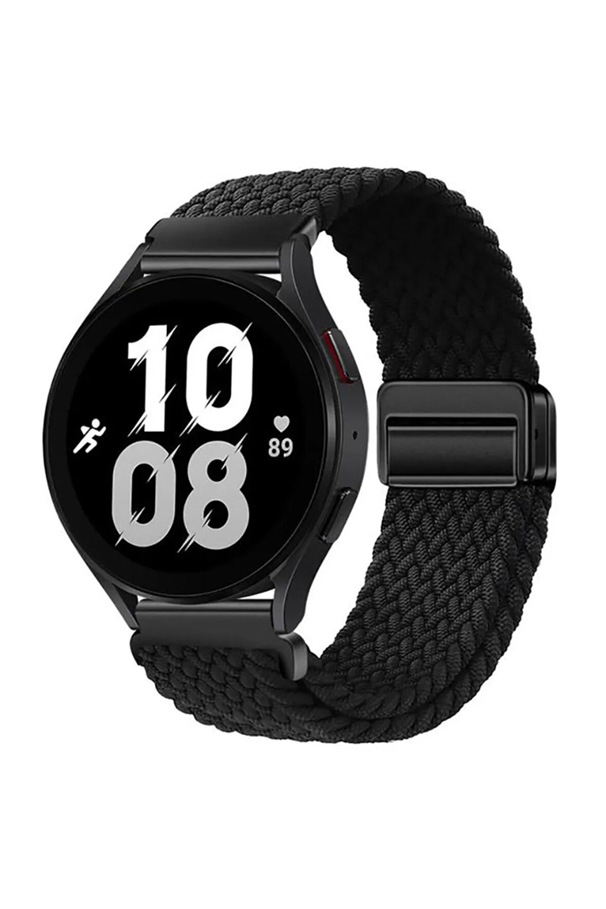 Samsung Galaxy Watch 6 Classic 47 mm ile Uyumlu Flexi Hasır Magnet Kordon