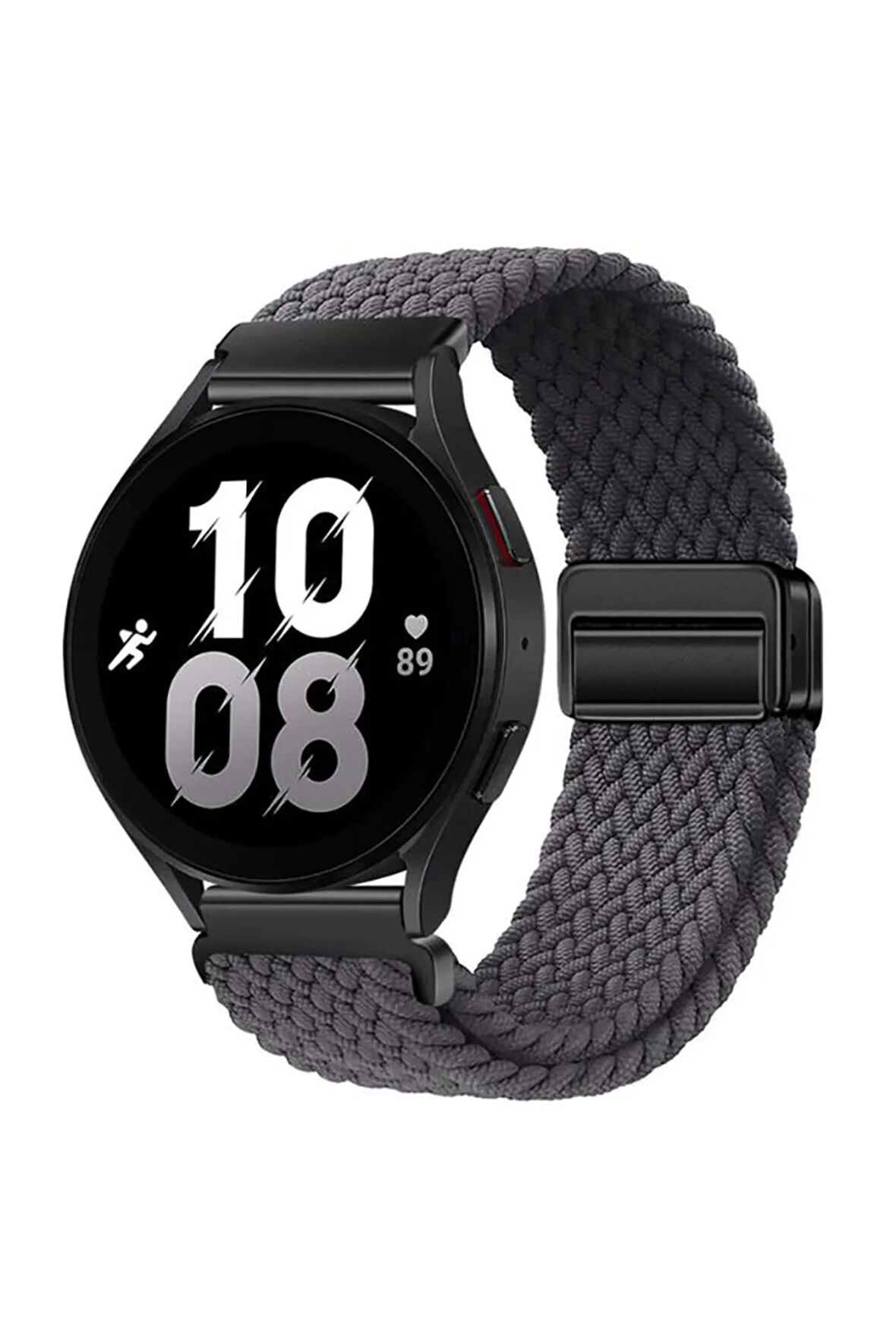 Samsung Galaxy Watch 5 Pro 45 mm ile Uyumlu Flexi Hasır Magnet Kordon