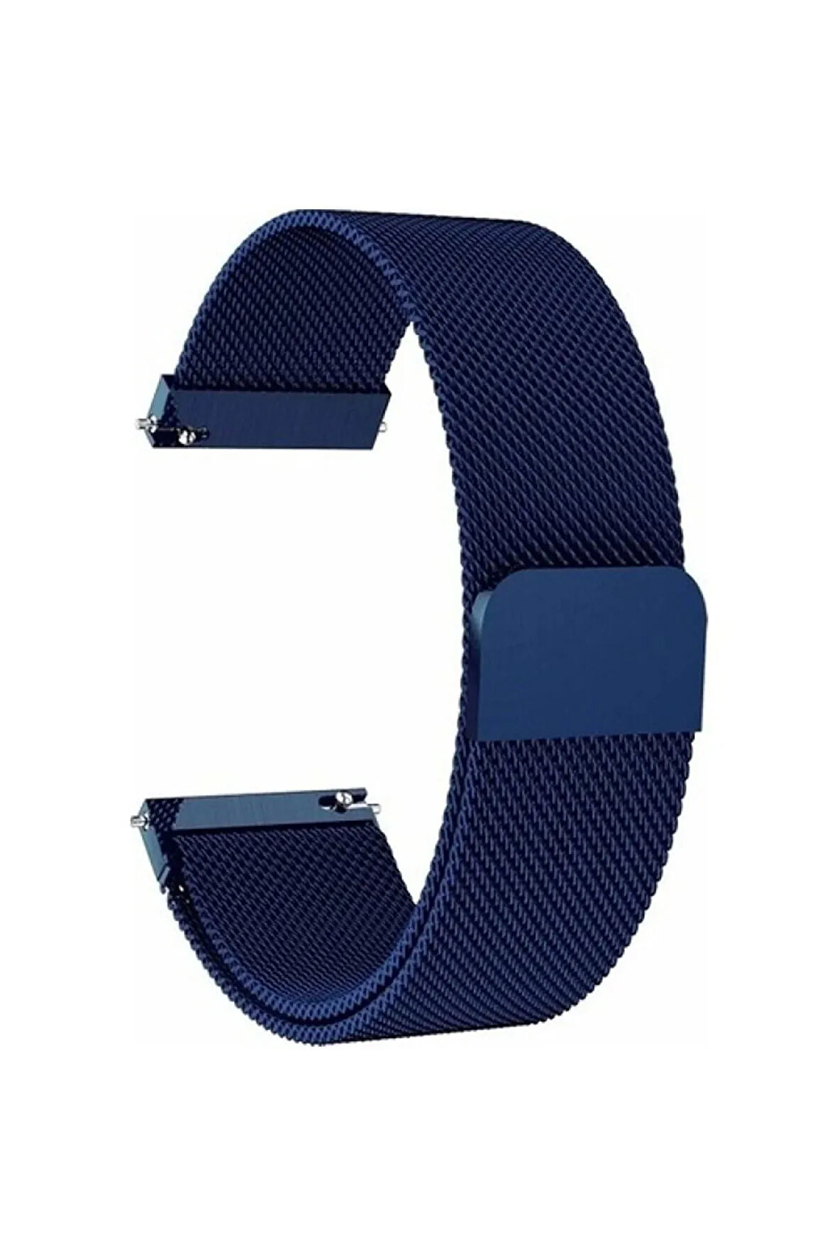 Huawei Watch GT4 46 mm  ile Uyumlu Kordon 22 mm Metal Hasır Kordon 