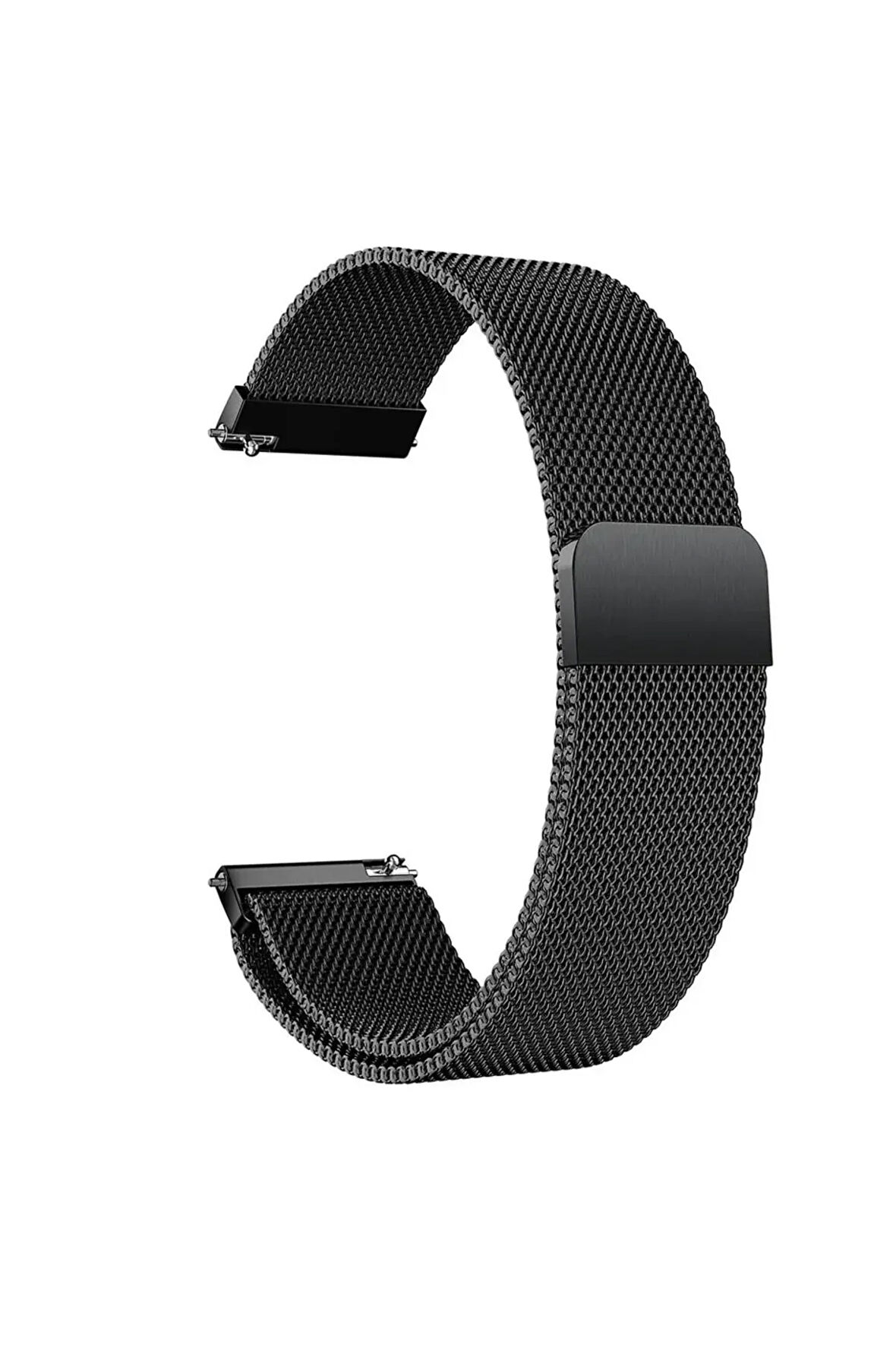 Huawei Watch GT 3 Classic (46mm) ile Uyumlu Kordon 22 mm Metal Hasır Kordon 