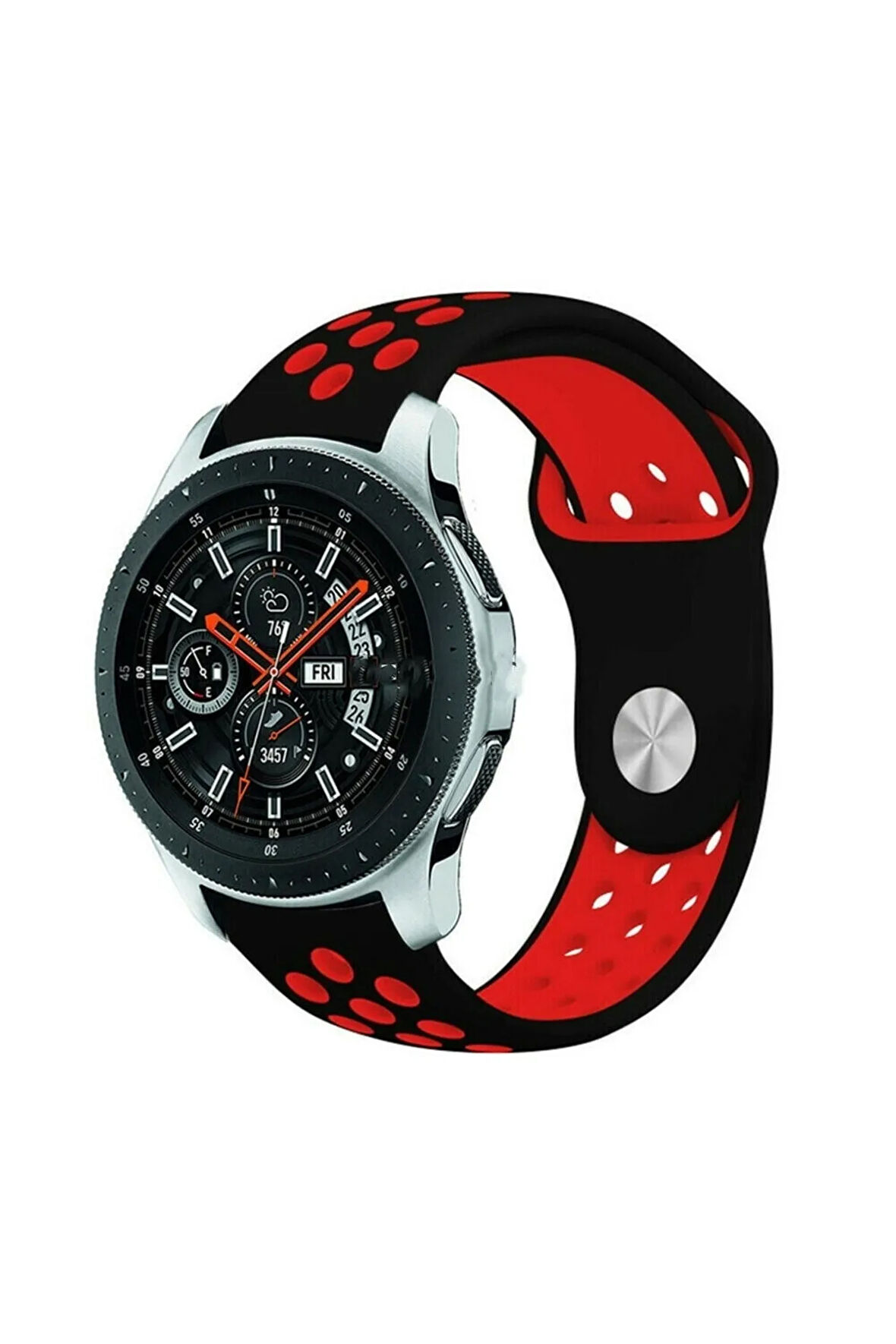 Huawei Watch GT3 SE ile Uyumlu Kordon 22 mm Delikli Spor Kayış