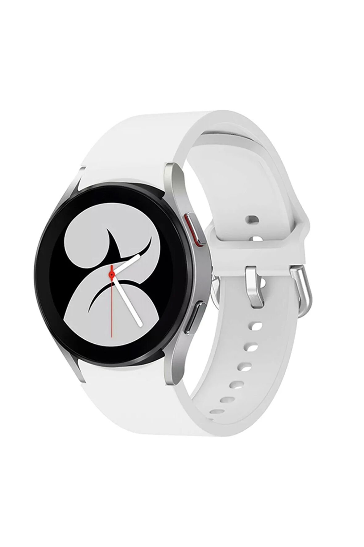 Samsung Galaxy Watch 6 43 mm ile Uyumlu Kavisli Silikon Kordon