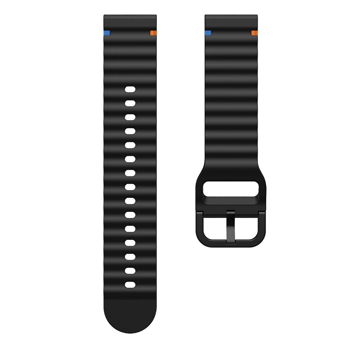 Redmi Watch 5 Active / Redmi Watch 5 Lite ile Uyumlu Kordon Stitched Design Spor Kordon 22 mm