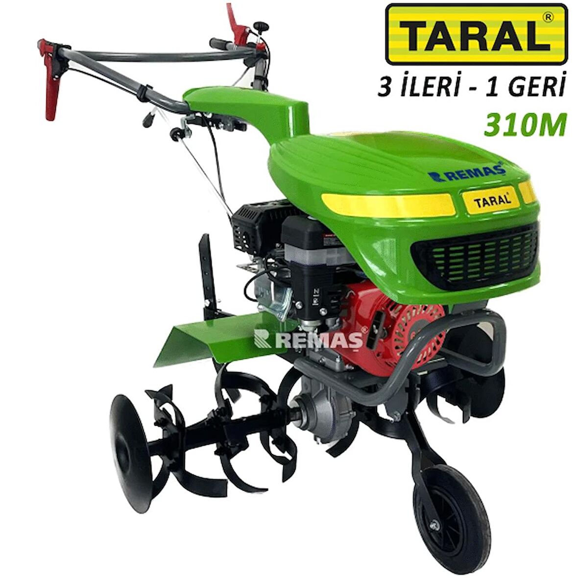 Taral 310M İpli KB 208 6,5 HP 3 İleri - 1 Geri Şanzımanlı Benzinli Çapa Makinesi