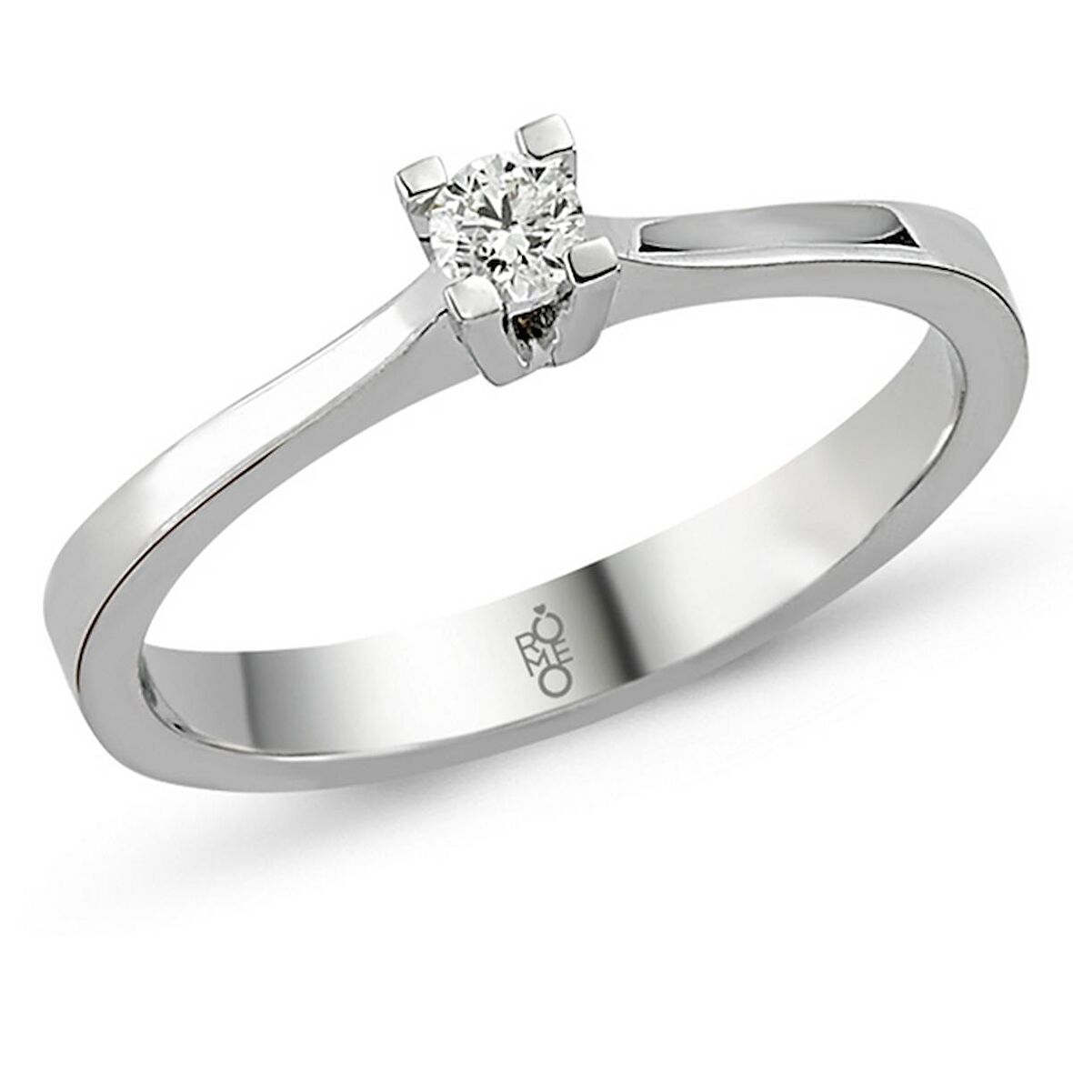 Romeo Pırlanta 0.20 Ct Tektaş Yüzük RMY313