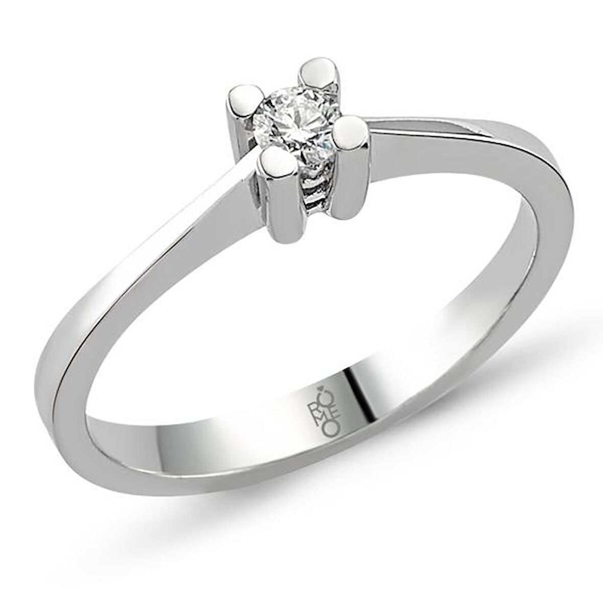 Romeo Pırlanta 0.14 Ct Tektaş Yüzük Romeo RMY316